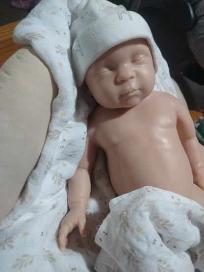 Kit Kyara bebê Cru (Pronto para Pintura)